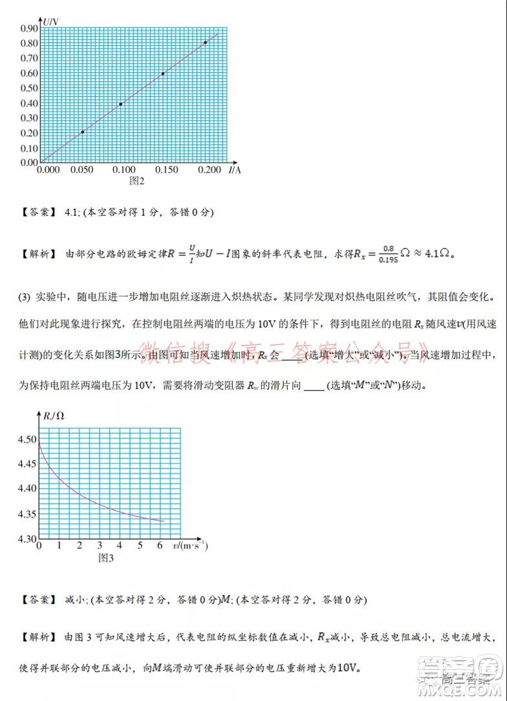 安徽省示范高中2021年冬季聯(lián)賽高三理科綜合試題及答案