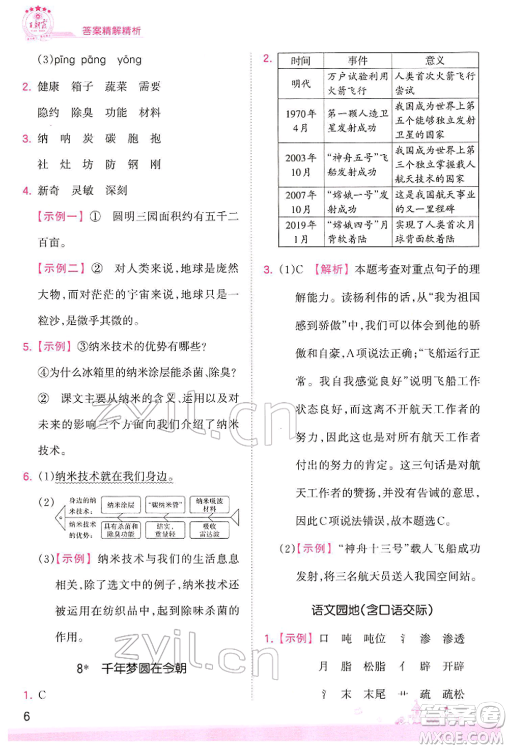 江西人民出版社2022王朝霞創(chuàng)維新課堂同步優(yōu)化訓(xùn)練四年級下冊語文人教版參考答案