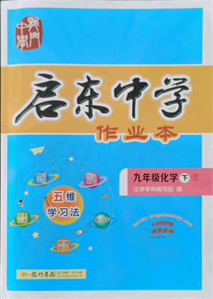 龍門書局2022啟東中學(xué)作業(yè)本九年級(jí)化學(xué)下冊(cè)人教版參考答案