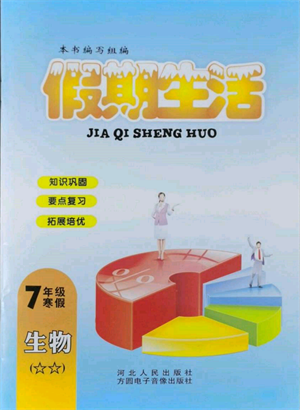 方圓電子音像出版社2022假期生活寒假七年級(jí)生物通用版參考答案