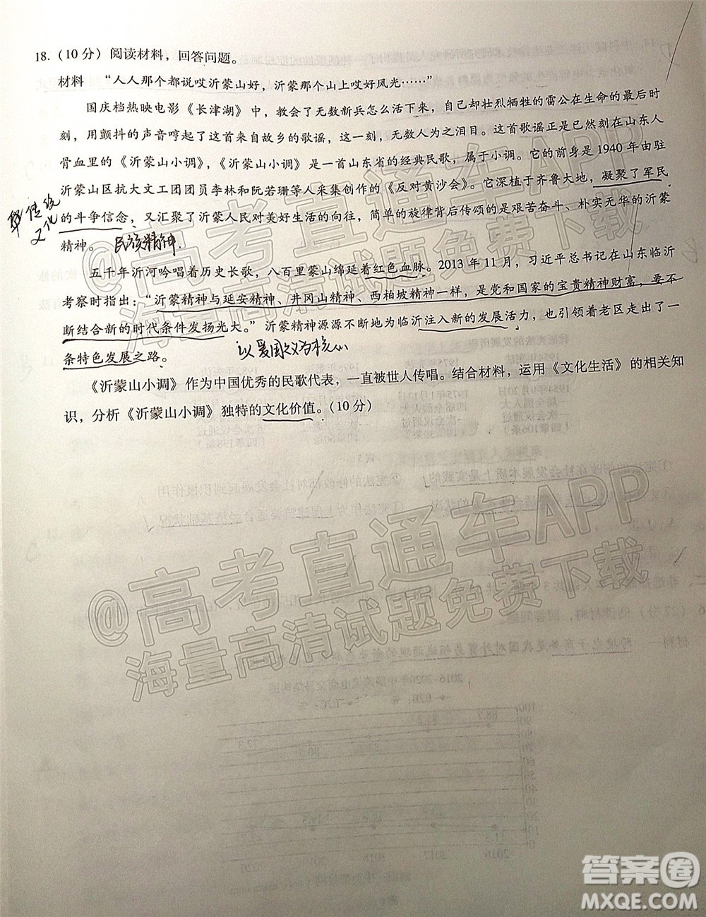 巴蜀中學(xué)2022屆高考適應(yīng)性月考卷七思想政治試題及答案