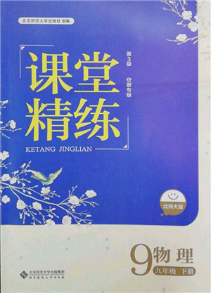 北京師范大學(xué)出版社2022課堂精練九年級(jí)物理下冊(cè)北師大版安徽專(zhuān)版參考答案