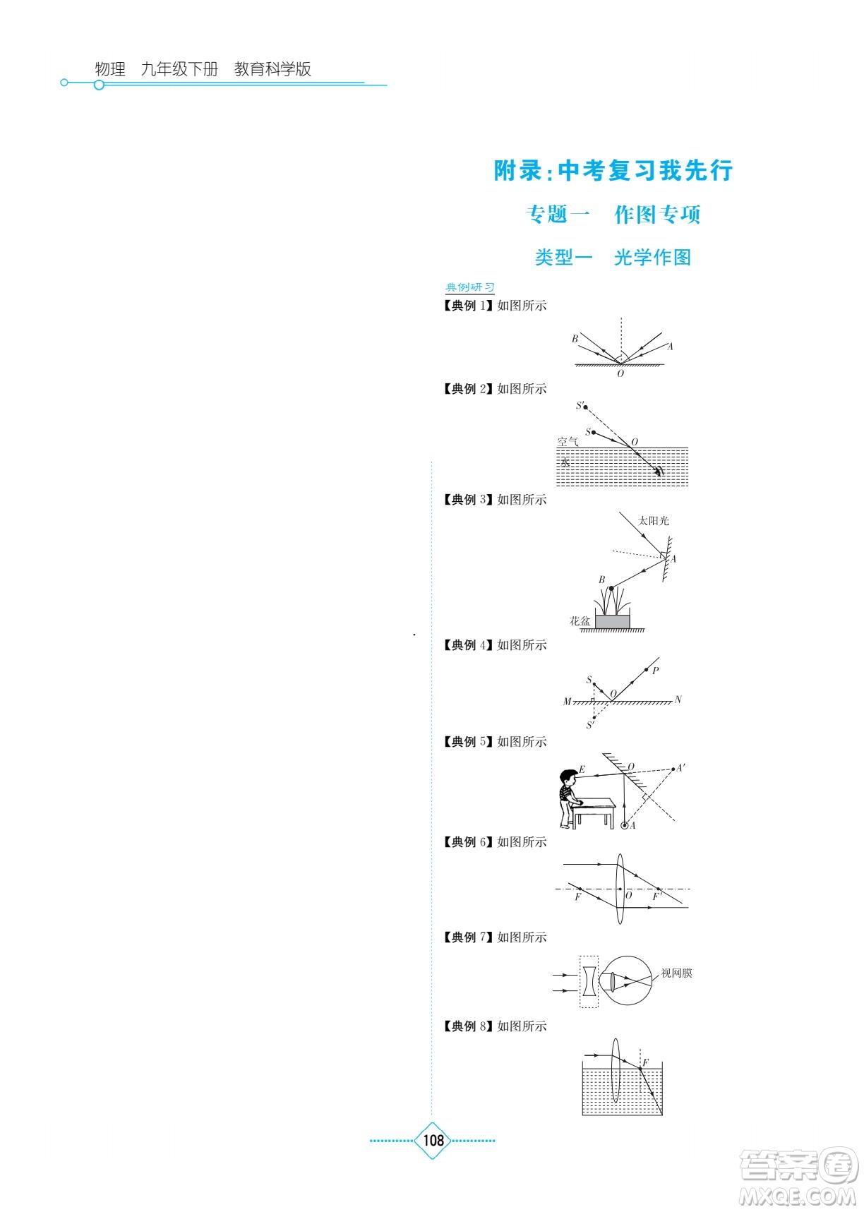 湖南教育出版社2022學(xué)法大視野九年級(jí)物理下冊(cè)教育科學(xué)版答案