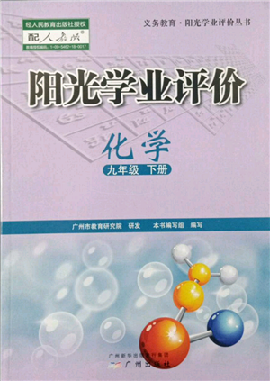 廣州出版社2022陽光學(xué)業(yè)評價九年級化學(xué)下冊人教版參考答案