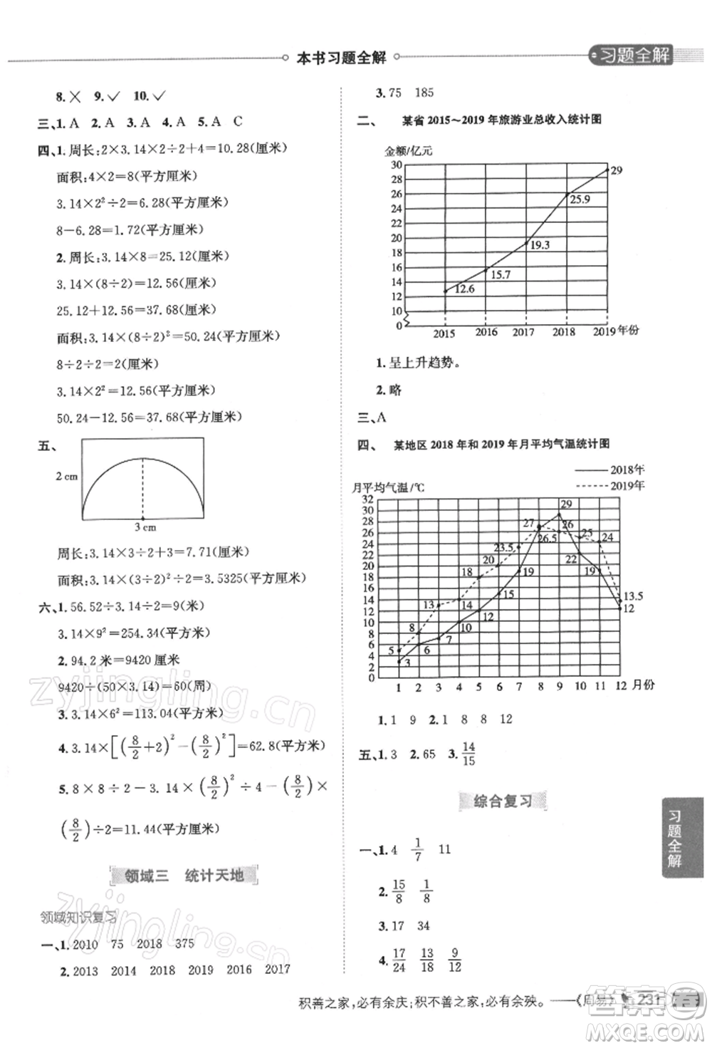 陜西人民教育出版社2022小學(xué)教材全解五年級(jí)數(shù)學(xué)下冊(cè)江蘇版參考答案