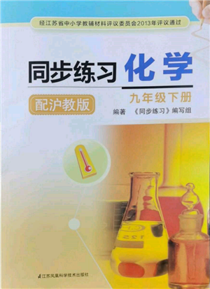 江蘇鳳凰科學(xué)技術(shù)出版社2022同步練習(xí)化學(xué)九年級(jí)下冊(cè)滬教版參考答案