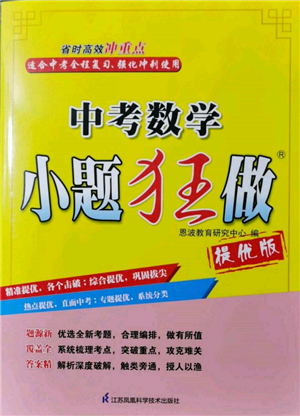 江蘇鳳凰科學(xué)技術(shù)出版社2022小題狂做中考數(shù)學(xué)通用版提優(yōu)版參考答案