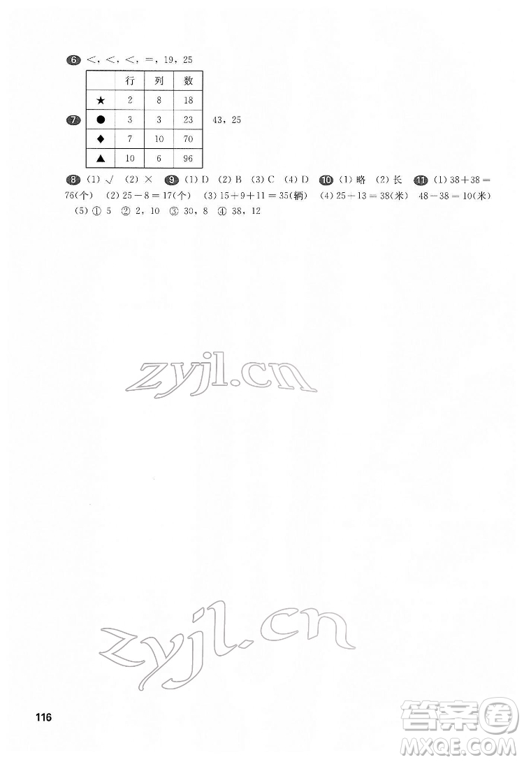 華東師范大學(xué)出版社2022一課一練一年級(jí)數(shù)學(xué)第二學(xué)期華東師大版答案