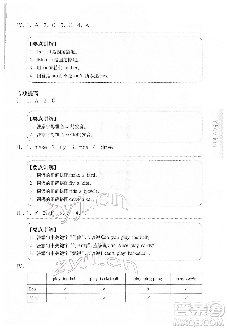 華東師范大學出版社2022一課一練二年級英語N版第二學期華東師大版答案