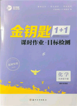 蘇州大學出版社2022金鑰匙1+1課時作業(yè)目標檢測九年級下冊化學全國版鹽城專版參考答案