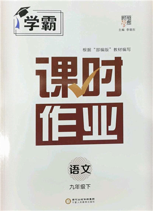 寧夏人民教育出版社2022學(xué)霸課時作業(yè)九年級語文下冊部編版答案