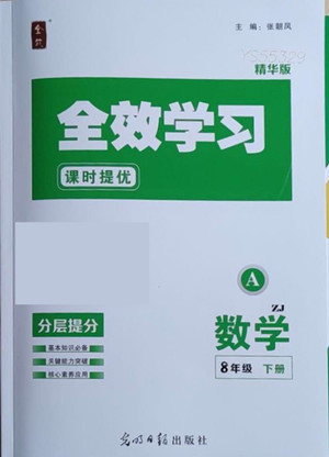 光明日?qǐng)?bào)出版社2022全效學(xué)習(xí)數(shù)學(xué)八年級(jí)下冊(cè)ZJ浙教版精華版答案