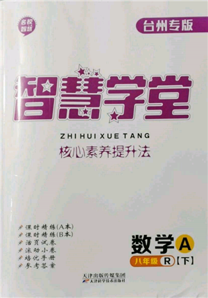 天津科學(xué)技術(shù)出版社2022智慧學(xué)堂核心素養(yǎng)提升法A本八年級下冊數(shù)學(xué)人教版臺州專版參考答案