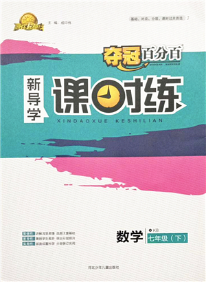 河北少年兒童出版社2022奪冠百分百新導(dǎo)學(xué)課時(shí)練七年級(jí)數(shù)學(xué)下冊人教版答案