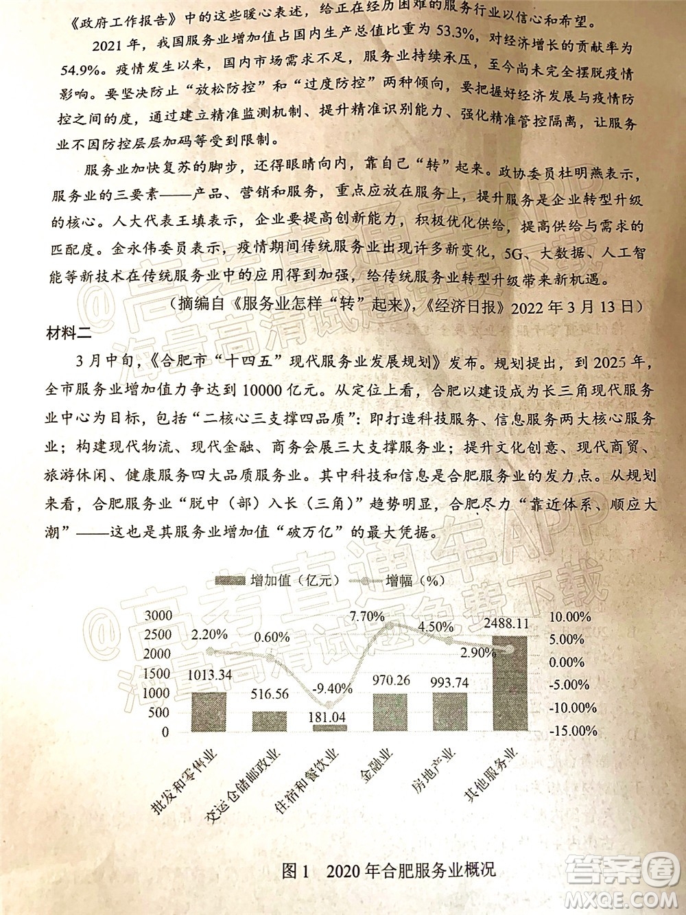 四川省大數(shù)據(jù)精準(zhǔn)教學(xué)聯(lián)盟2019級高三第二次統(tǒng)一監(jiān)測語文試題及答案