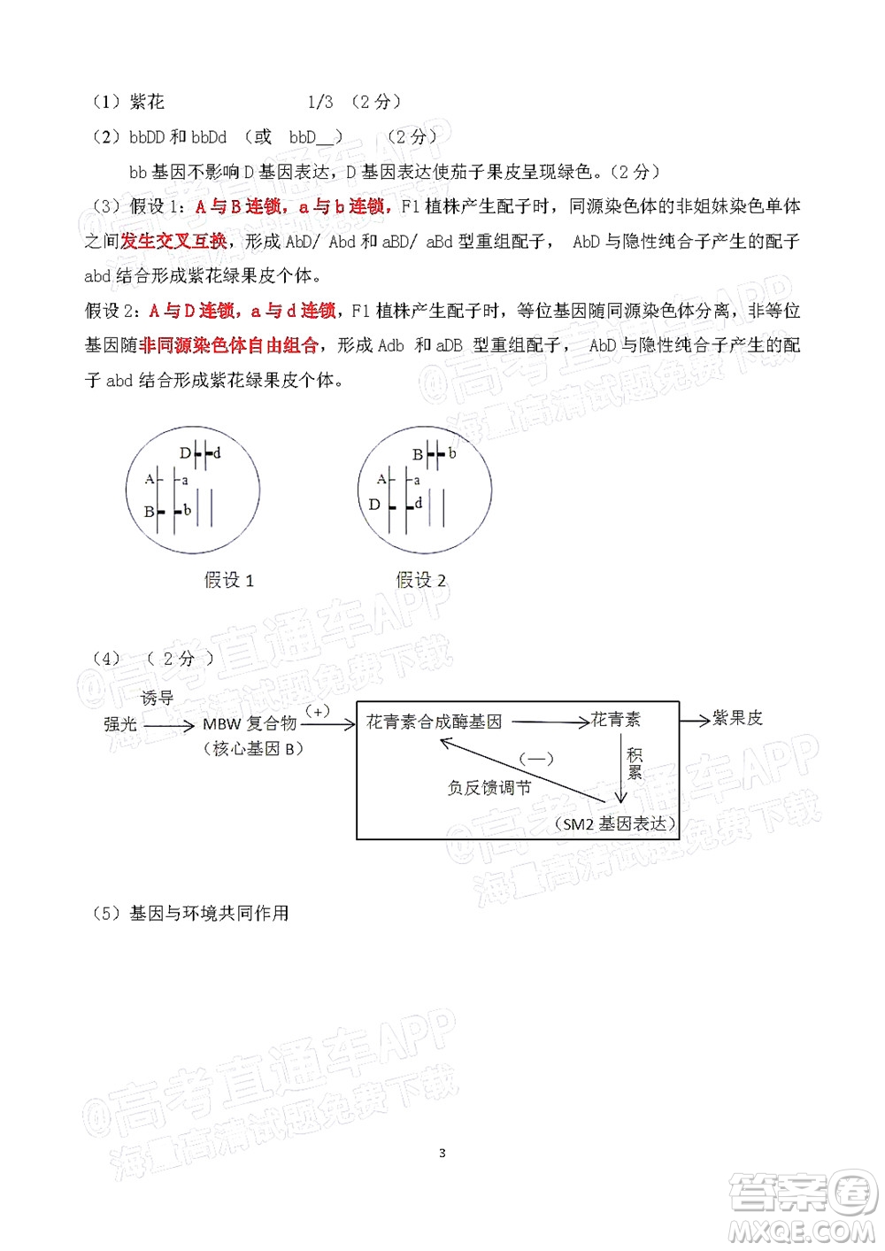 北京房山區(qū)2022年高考二?？荚囋嚲砀呷飳W(xué)試題及答案