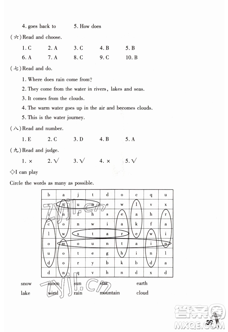 重慶大學(xué)出版社2022學(xué)習(xí)指要英語六年級下冊重大版答案