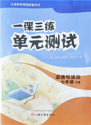 山東畫報出版社2022一課三練單元測試七年級道德與法治下冊人教版答案