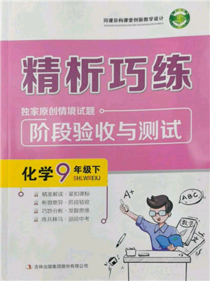 吉林出版集團(tuán)股份有限公司2022精析巧練階段驗(yàn)收與測試九年級(jí)下冊化學(xué)人教版參考答案