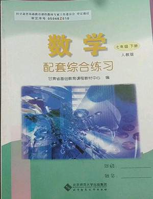 北京師范大學(xué)出版社2022數(shù)學(xué)配套綜合練習(xí)七年級下冊人教版答案