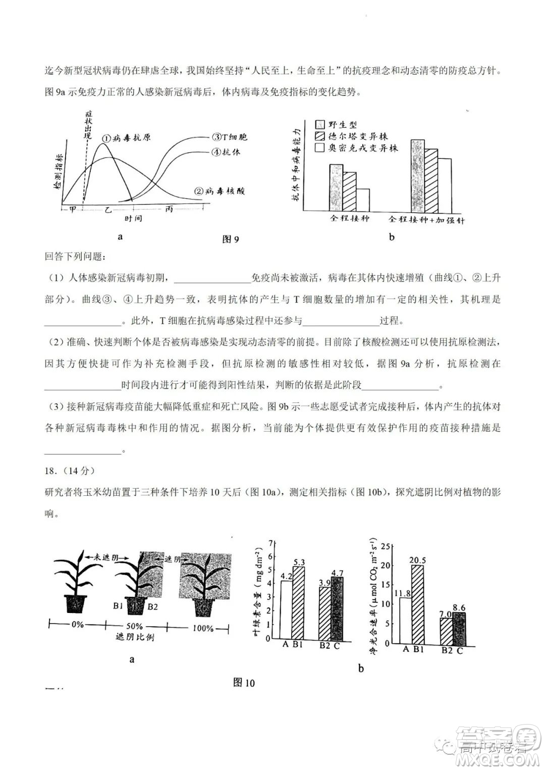 2022高考真題新高考廣東卷生物試題及答案解析