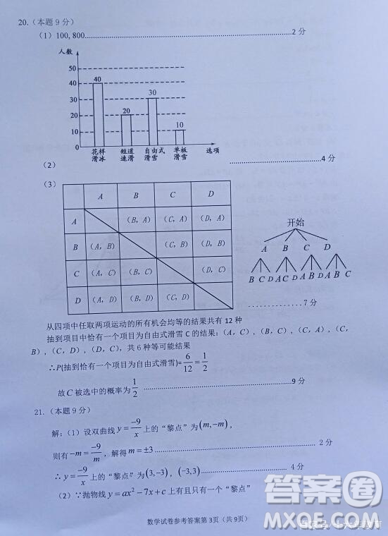 2022年四川省遂寧市中考數(shù)學真題試卷及答案