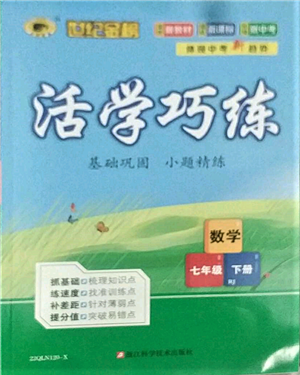 浙江科學(xué)技術(shù)出版社2022世紀(jì)金榜活學(xué)巧練七年級下冊數(shù)學(xué)人教版參考答案