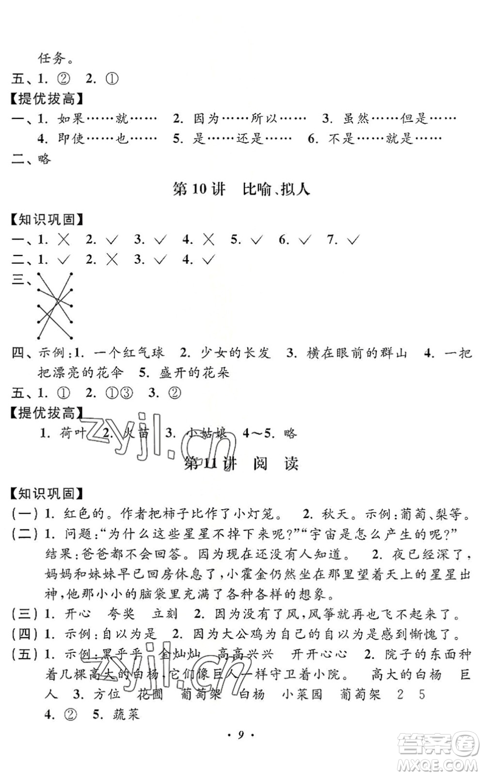 江蘇鳳凰美術(shù)出版社2022暑假培優(yōu)銜接16講1升2年級語文人教版答案