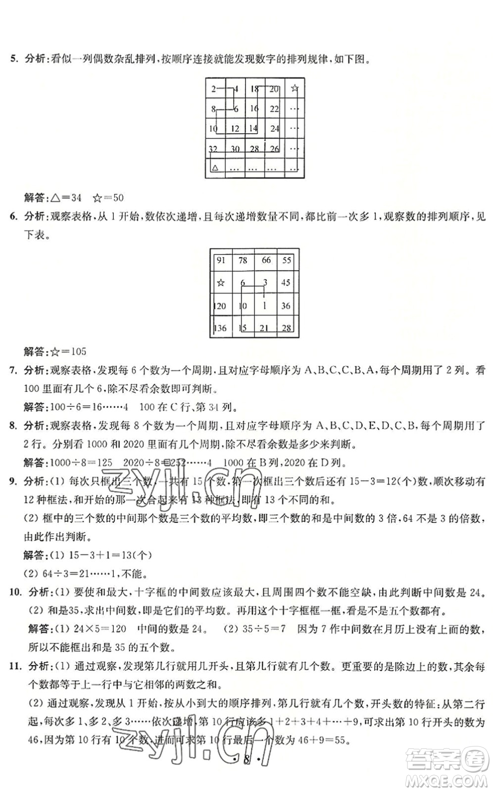 江蘇鳳凰美術(shù)出版社2022暑假培優(yōu)銜接16講3升4年級數(shù)學(xué)人教版答案