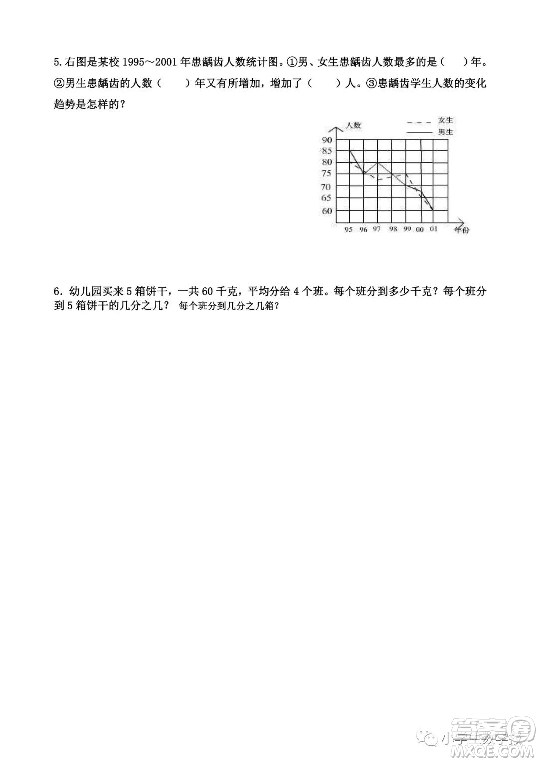 2022春小學(xué)生數(shù)學(xué)報(bào)五年級期末名校試卷答案