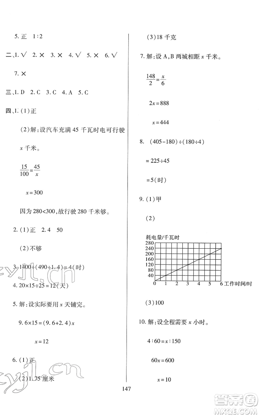 開明出版社2022小升初招生分班真題分類卷六年級數(shù)學(xué)通用版答案