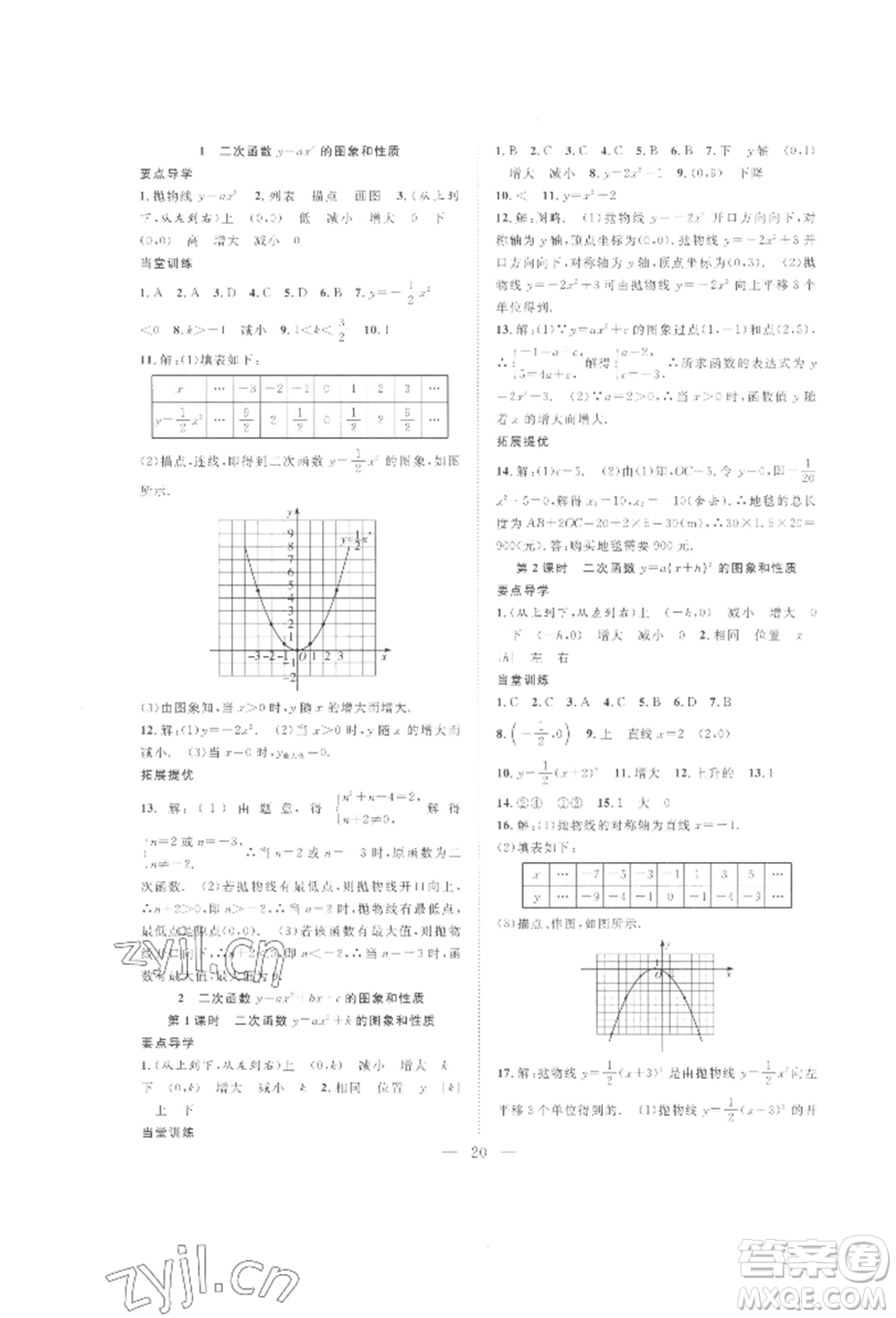 合肥工業(yè)大學(xué)出版社2022假期伴你行暑假復(fù)習(xí)計劃八年級數(shù)學(xué)滬科版參考答案