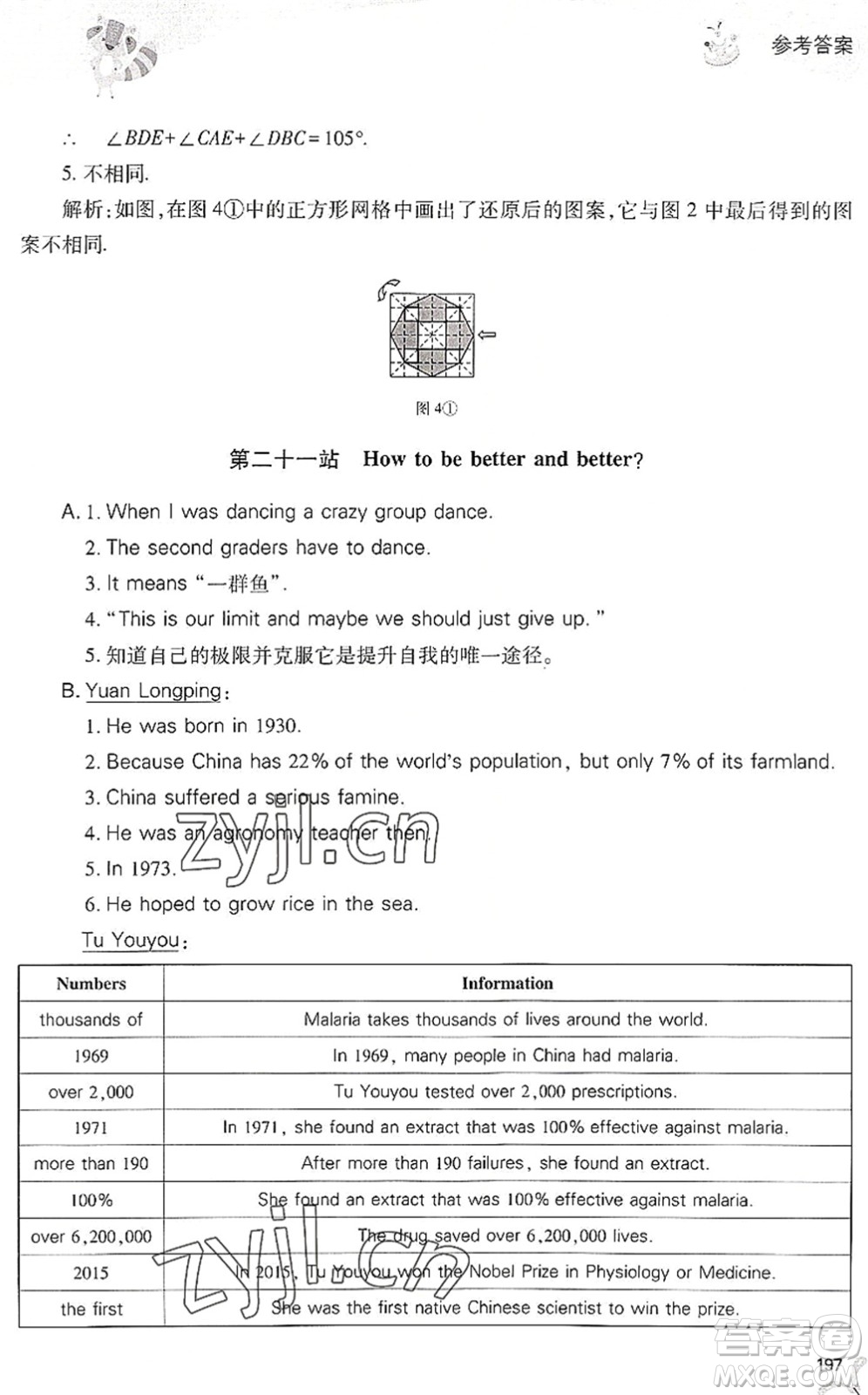 山西教育出版社2022新課程暑假作業(yè)本七年級綜合C版答案