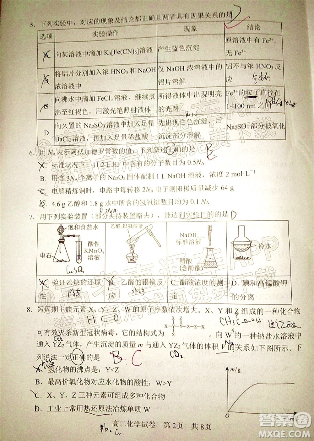 騰云聯(lián)盟2022-2023學(xué)年度上學(xué)期高三年級八月聯(lián)考化學(xué)試卷及答案