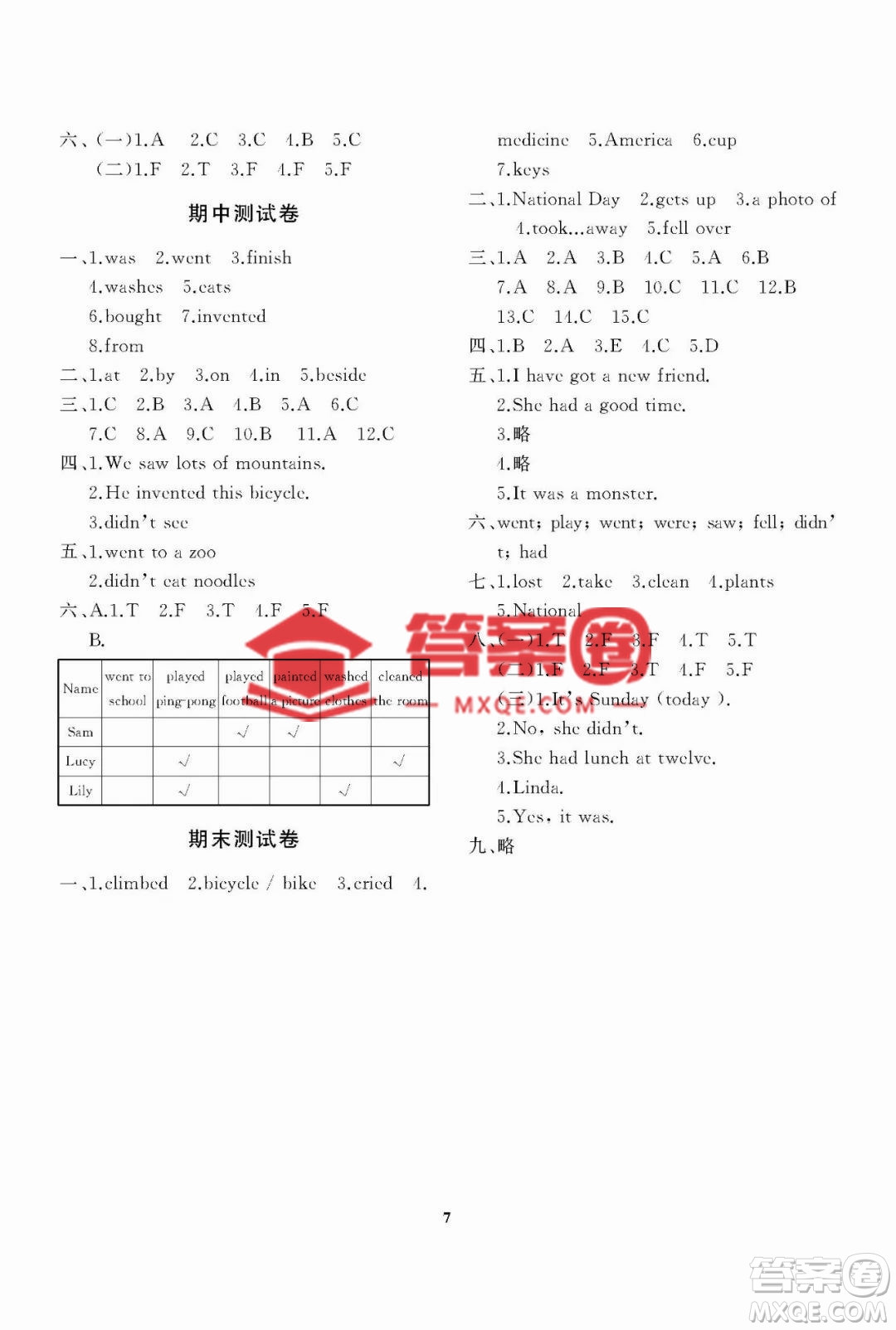 大連理工大學(xué)出版社2022秋學(xué)案一年級起點四年級英語上冊外研版答案