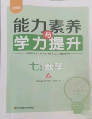 江蘇鳳凰美術(shù)出版社2022能力素養(yǎng)與學(xué)力提升七年級(jí)上冊(cè)數(shù)學(xué)全國(guó)版參考答案