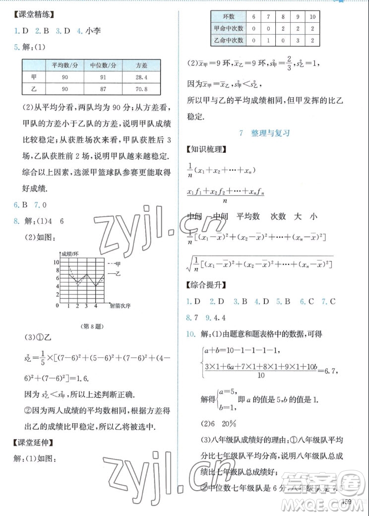 北京師范大學(xué)出版社2022秋課堂精練數(shù)學(xué)八年級(jí)上冊(cè)北師大版答案