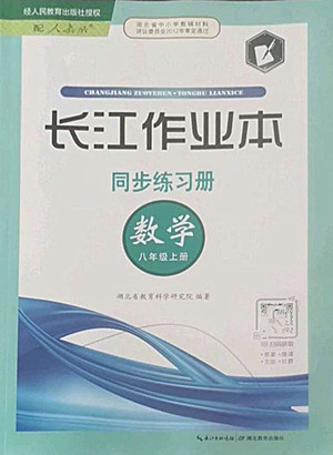 湖北教育出版社2022秋長江作業(yè)本同步練習(xí)冊(cè)數(shù)學(xué)八年級(jí)上冊(cè)人教版答案