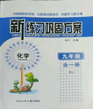 河北少年兒童出版社2022新練習(xí)鞏固方案九年級化學(xué)人教版參考答案