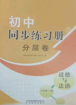 山東教育出版社2022初中同步練習(xí)冊(cè)分層卷八年級(jí)道德與法治上冊(cè)人教版陜西專(zhuān)版參考答案