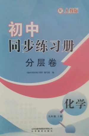 山東教育出版社2022初中同步練習(xí)冊(cè)分層卷九年級(jí)化學(xué)上冊(cè)人教版參考答案