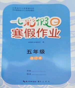 崇文書局2023七彩假日快樂假期寒假作業(yè)四年級語文全冊人教版參考答案