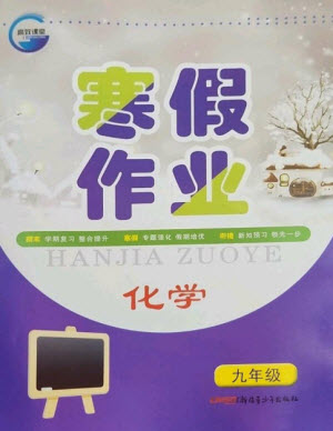 新疆青少年出版社2023寒假作業(yè)九年級(jí)化學(xué)人教版參考答案