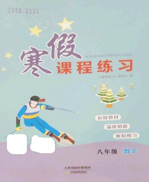 天津教育出版社2023寒假課程練習(xí)八年級數(shù)學(xué)人教版參考答案