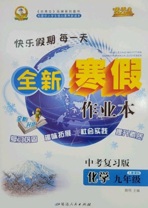 延邊人民出版社2023優(yōu)秀生快樂假期每一天全新寒假作業(yè)本九年級化學(xué)人教版中考復(fù)習(xí)版參考答案