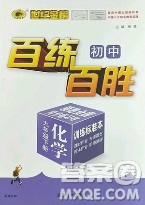 延邊大學(xué)出版社2023世紀(jì)金榜百練百勝九年級下冊化學(xué)人教版參考答案