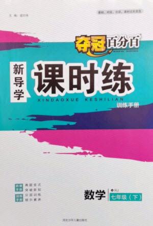 河北少年兒童出版社2023奪冠百分百新導(dǎo)學(xué)課時(shí)練七年級(jí)數(shù)學(xué)下冊(cè)人教版參考答案