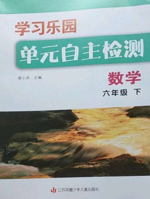 江蘇鳳凰少年兒童出版社2023學(xué)習(xí)樂園單元自主檢測六年級數(shù)學(xué)下冊蘇教版參考答案