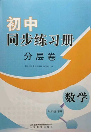 山東教育出版社2023初中同步練習(xí)冊(cè)分層卷八年級(jí)數(shù)學(xué)下冊(cè)青島版參考答案