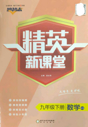 陽光教育出版社2023精英新課堂九年級(jí)數(shù)學(xué)下冊(cè)華東師大版參考答案